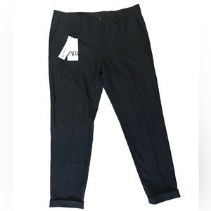 Zara men’s black slacks